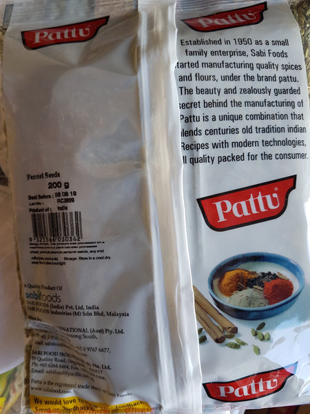 Fennel Seeds, Pattu 400g