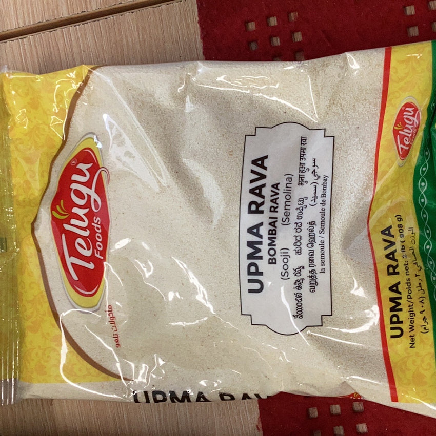 Upma Rava (Bombay Rava) Telugu Foods 908 G