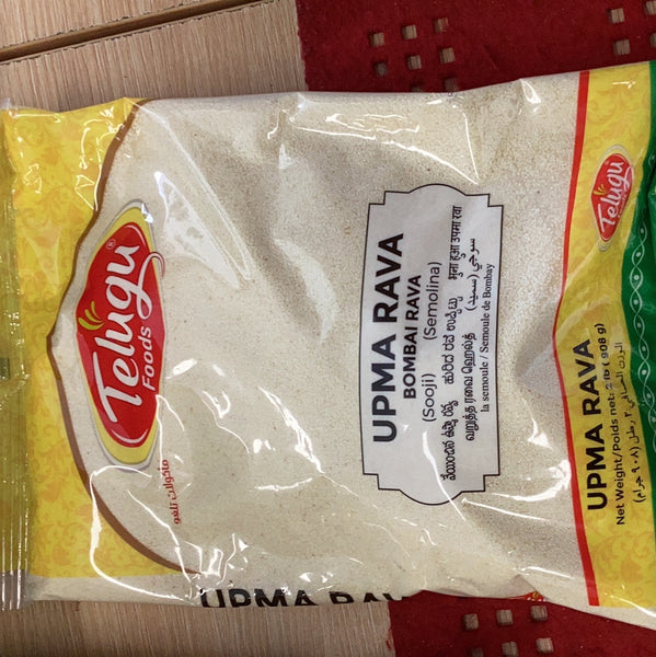 Upma Rava (Bombay Rava) Telugu Foods 908 G