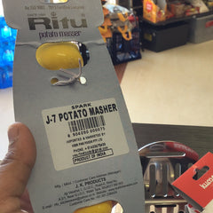 Deluxe Potato Masher Heavy Round Base