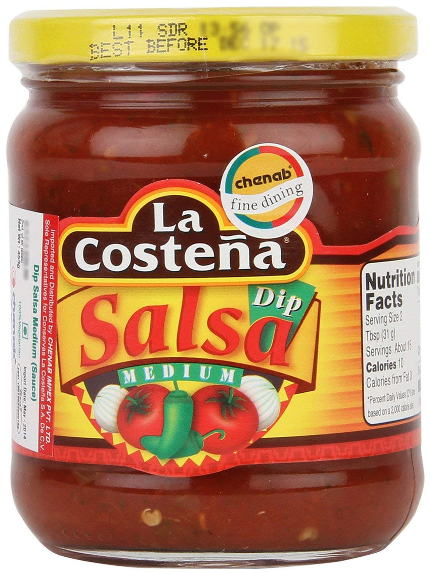 SALSA DIP MEDIUM , LA COSTEÑA, 453G