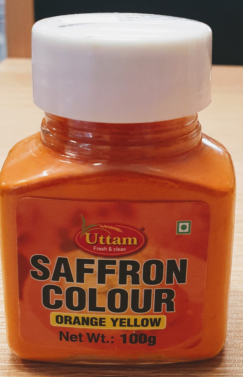 SAFFRON COLOUR, UTTAM, 100GM