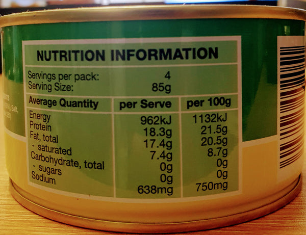 CORNED MUTTON HALAL,SALISBURY, 326G
