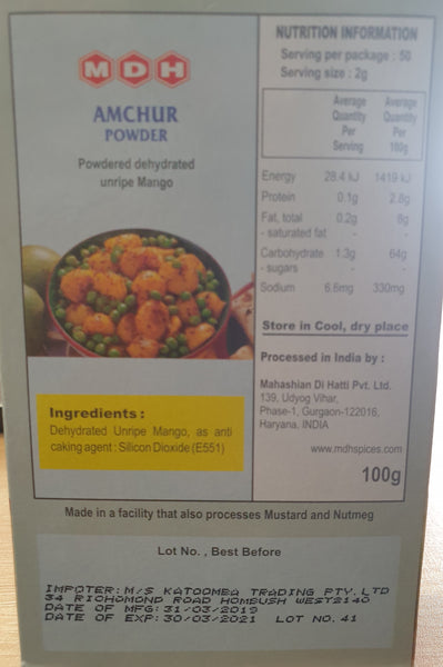 Amchur Powder, MDH 100g