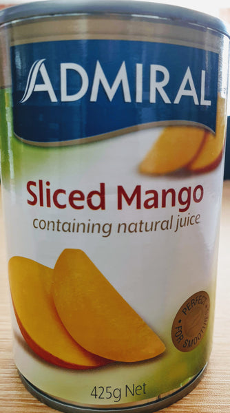 Admiral sliced mango, 425 g