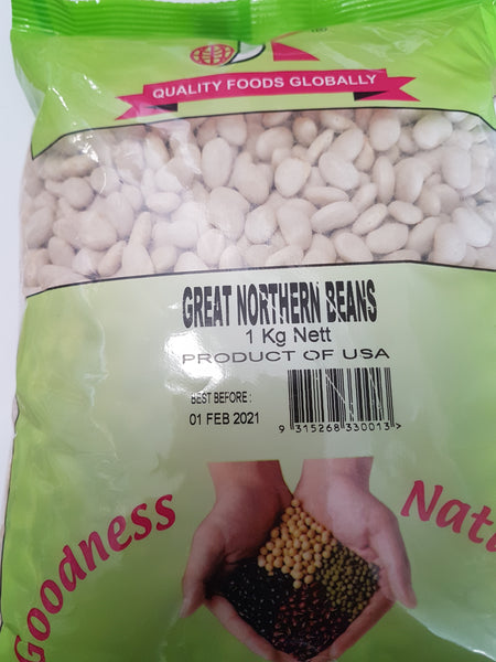 GREAT NORTHERN BEANS JK 1KG