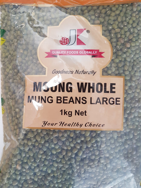 Moong Beans Large, JK 1kg