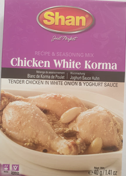 Chicken White Korma, Shan 40g