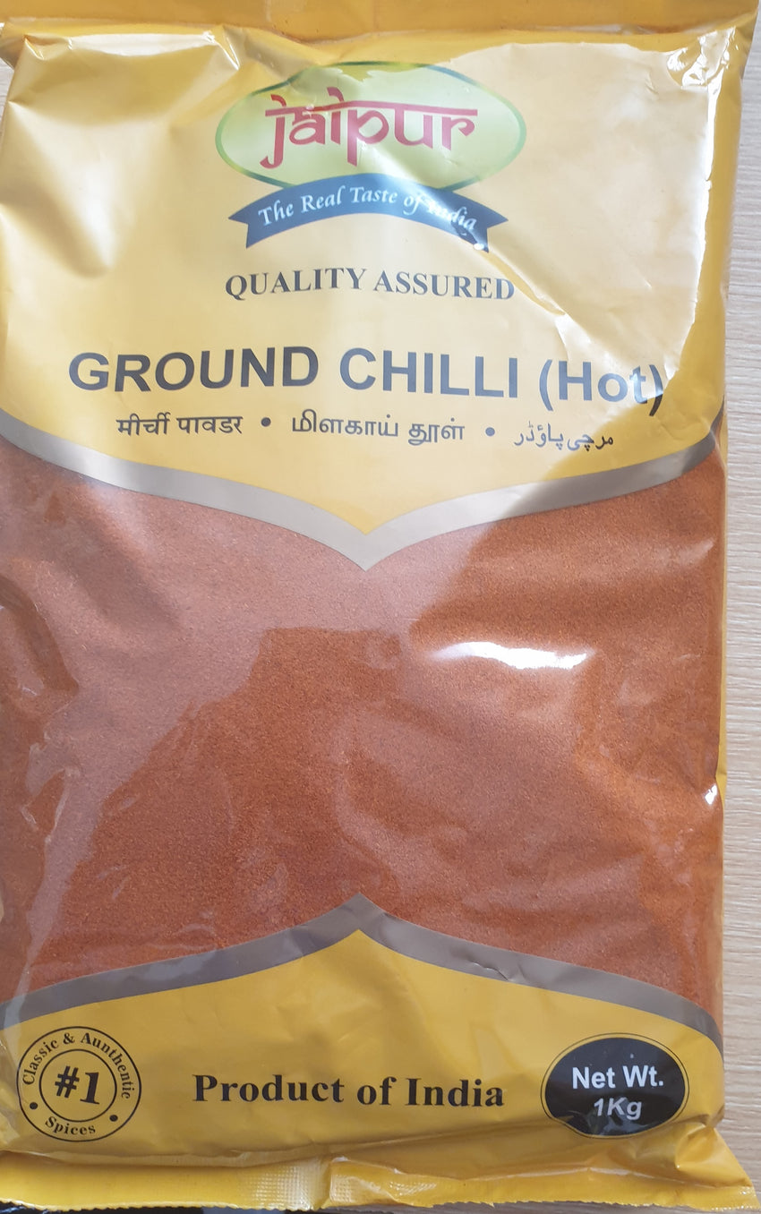 Ground Chilli Hot, Jaipur, 1 kg