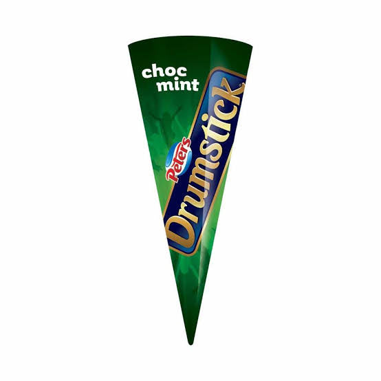 PETERS DRUMSTICK CHOC MINT ICE CREAM