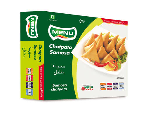 CHATPATA SAMOSA, MENU, 24PCS (480G)