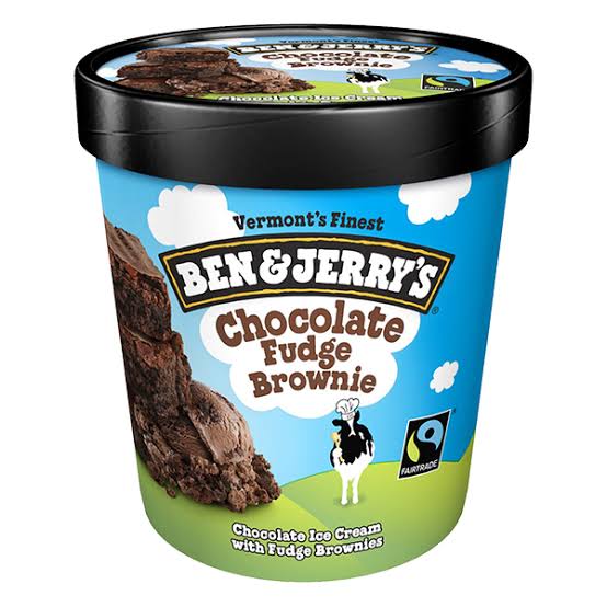 CHOCOLATE FUDGE BROWNIE,  BEN & JERRY, 120ML
