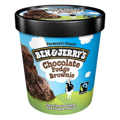 CHOCOLATE FUDGE BROWNIE,  BEN & JERRY, 120ML