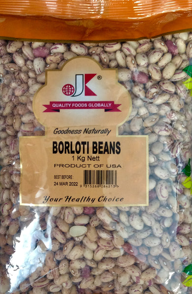 BORLOTI BEANS, JK, 1KG