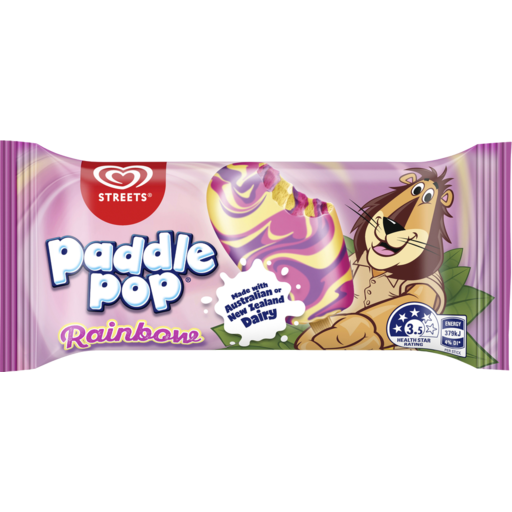 Paddle Pop Rainbow Ice Cream 70ml