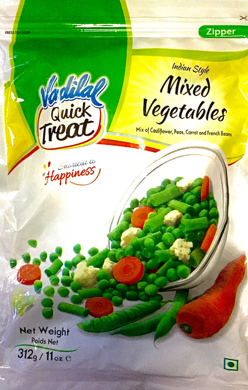 Indian Style Mixed veg, VADILAL, 312G