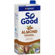 ALMOND MILK ORIGINAL (LONG LIFE), SO GOOD, 1 LITRE