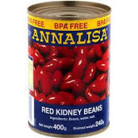 Red Kidney beans, Annalisa, 400g