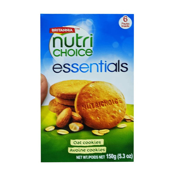 Nutri Choice Oats & Avoine Cookies, Britannia 150g