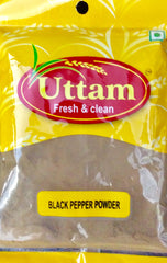 BLACK PEPPER POWDER, UTTAM, 100g