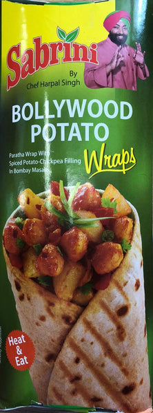 BOLLYWOOD POTATO WRAP, SABRINI, 200G