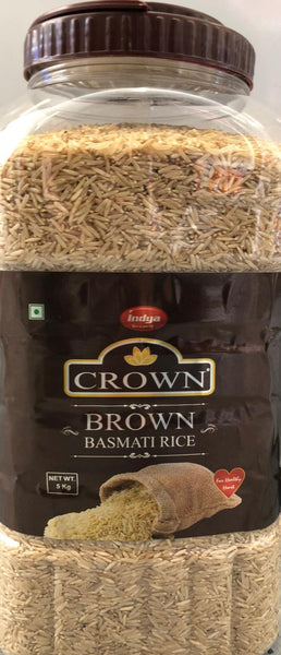 BROWN BASMATI RICE INDYA 5KG
