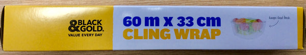ALUMINIUM FOIL, 60M X 33CM, B&G