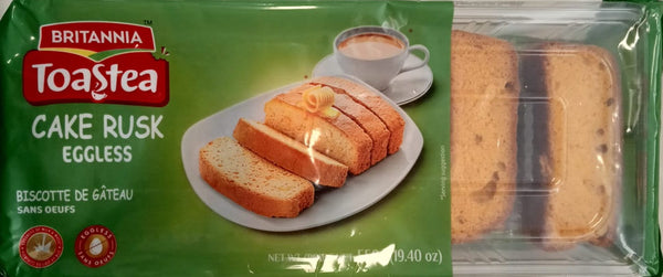 Cake Rusk Eggless, Britannia 550g