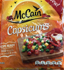 CAPSICUM DICED MCCAIN 500G