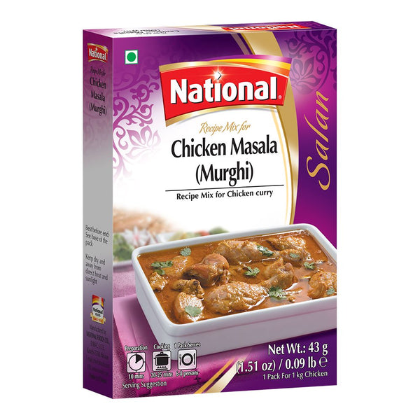 Chicken Masala, National, 43g