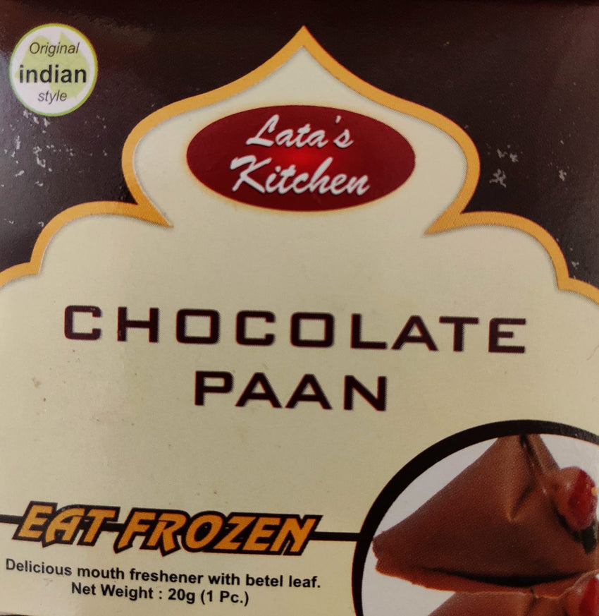 CHOCOLATE PAAN (Frozen) , LATA KITCHEN, 20G