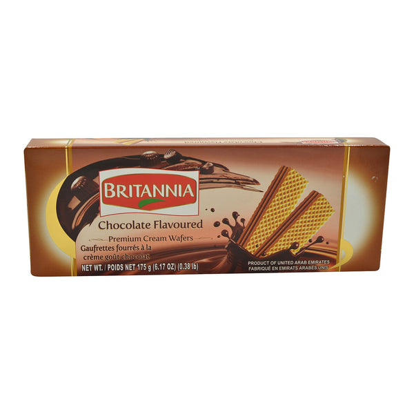 Chocolate Wafers, Britannia 175g