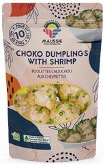 Frozen Choko Dumpling with Shrimp, Maussie