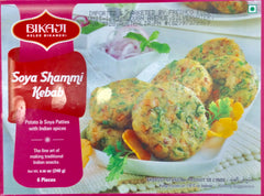 SOYA SHAMMI KEBAB BIKAJI 6 PCS