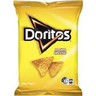 DORITOS CHIPS NACHO CHEESE, 170G