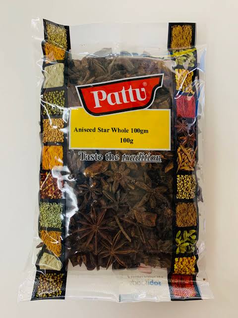 ANISEED STAR WHOLE,  PATTU, 100G