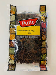 ANISEED STAR WHOLE,  PATTU, 100G