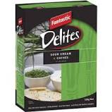 FANTASTIC DELITES SOUR CREAM & CHIVES