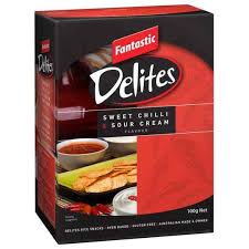 FANTASTIC DELITES SWEET CHILLI & SOUR CREAM 100G