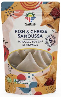 Frozen Fish & Cheese Samoussa, Maussie