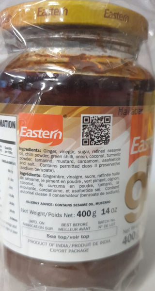 GINGER PICKLE, EASTERN 400G