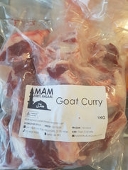 Goat curry 1kg (Halal), Frozen pack