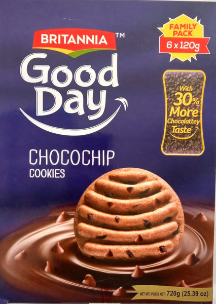 Good Day Choco Chip Cookies, Britannia 720g