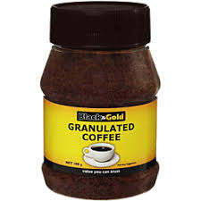Granulated Coffee, Black & Gold, 100g