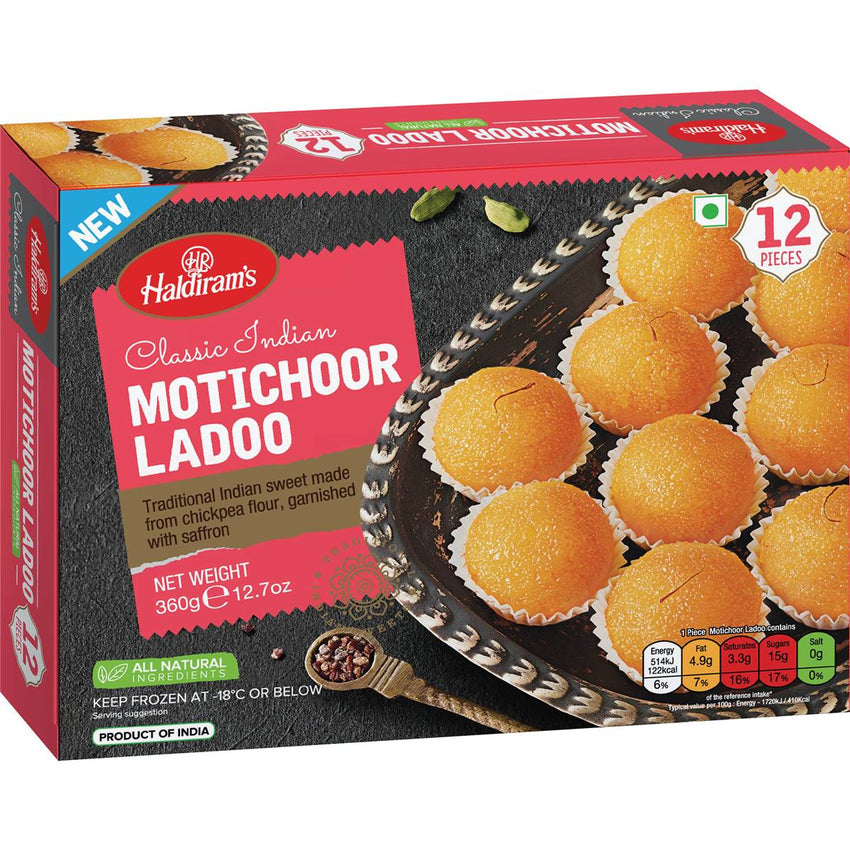 MOTICHOOR LADOO, HALDIRAM, 360G