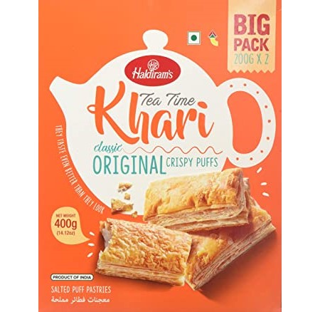 KHARI (CRISPY PUFFS), HALDIRAM, 400G