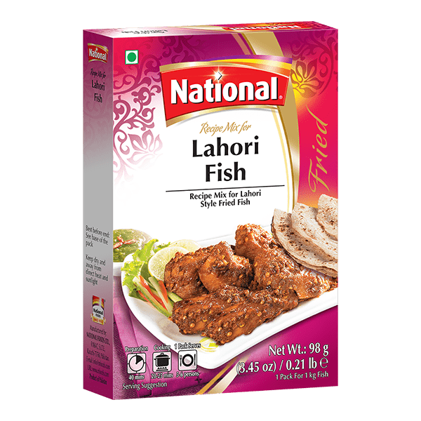 Lahori Fish Masala, National 98g
