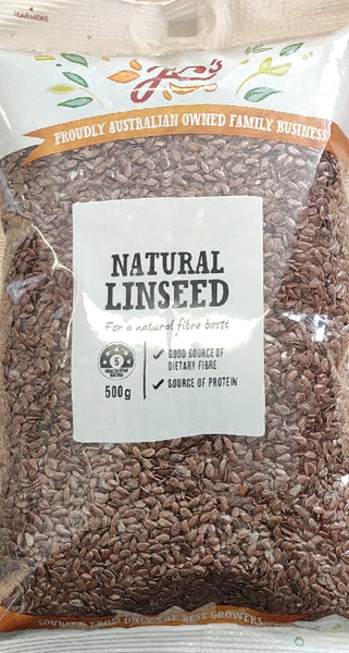 NATURAL LINSEED, JC, 500G