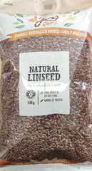 NATURAL LINSEED, JC, 500G