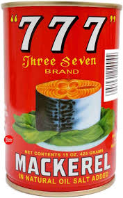 777 MACKEREL IN SALTED OIL 425g